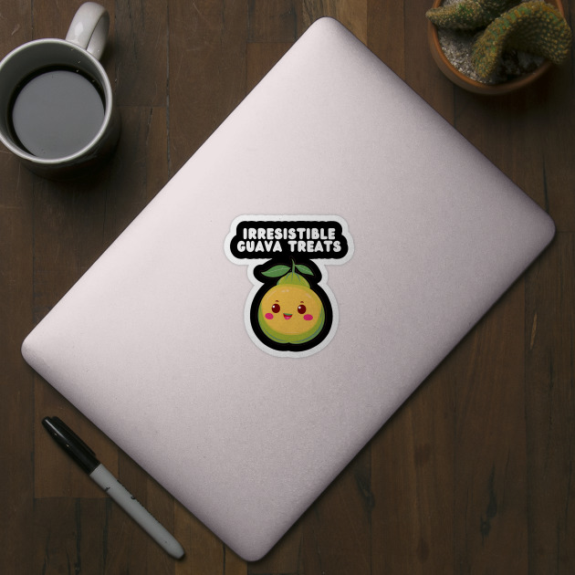 Adorable Guava Fresh Happy Face by Via Lactea Design